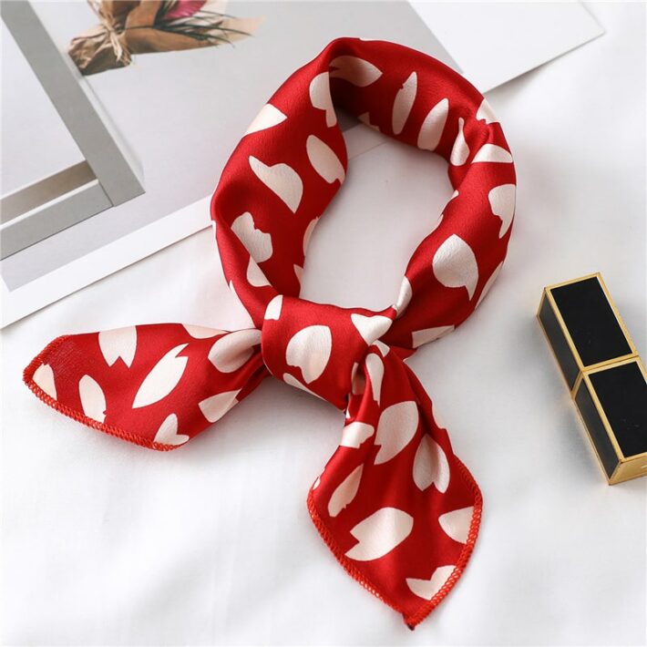 bandana mini foulard rouge