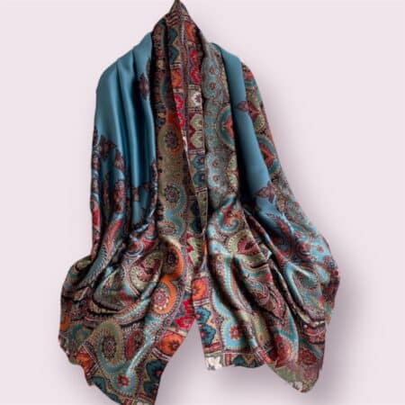 Grand foulard Indiana de satin