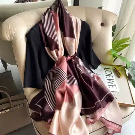 Grand foulard Mody-style de soie