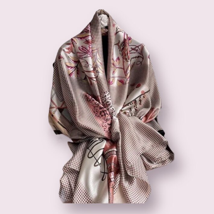 Grand foulard Fall de soie